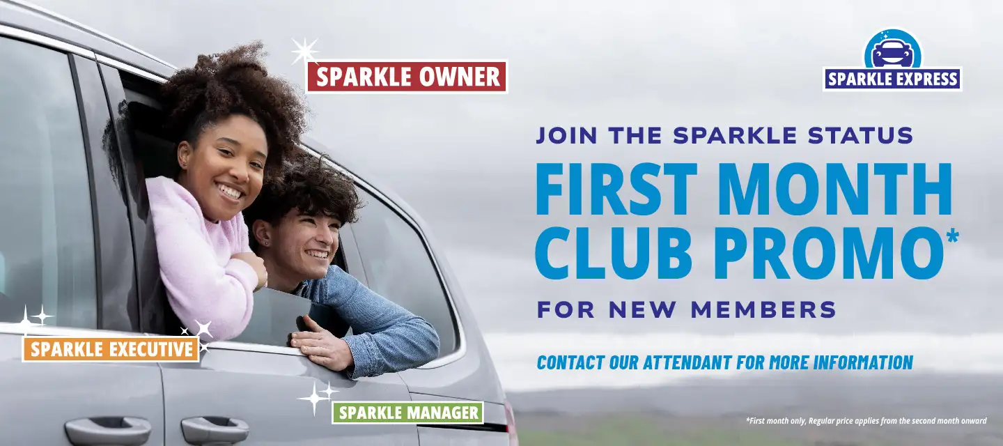 Join The Sparkle Status First Month Club Promo for New Members